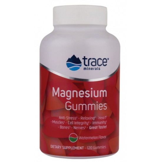 Magnesium Gummies, Watermelon - 120 gummies
