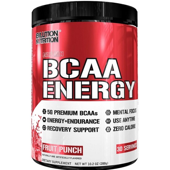 BCAA Energy, Fruit Punch - 288g