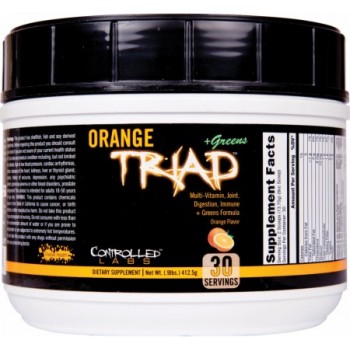 Orange Triad + Greens, Orange - 408g