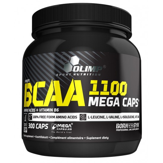 BCAA 1100 Mega Caps - 300 caps