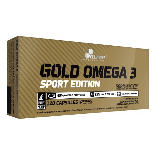 Gold Omega 3, Sport Edition - 120 caps