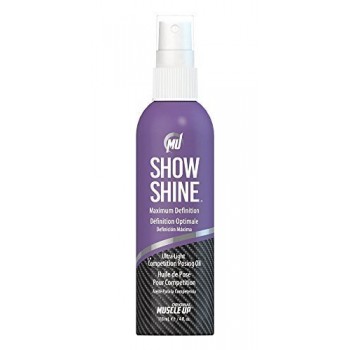 Show Shine, Maximum Definition Ultra Light Competition Posing Oil Spray - 118 ml.