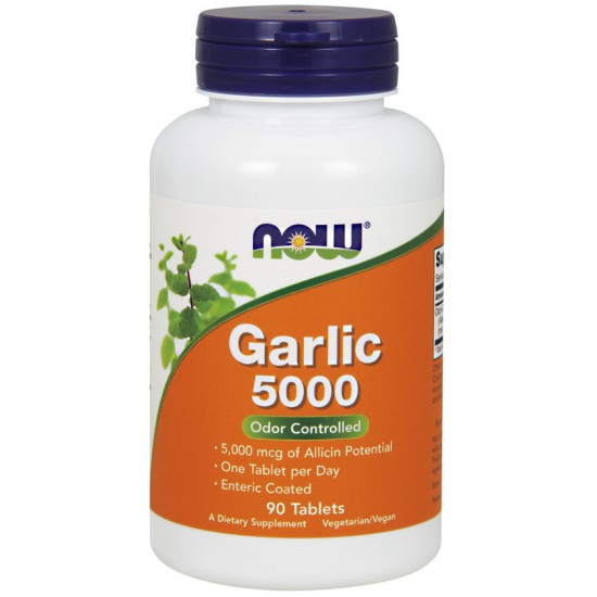 Garlic 5000, Odor Controlled - 90 tablets