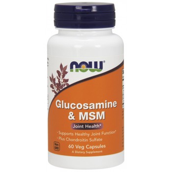 Glucosamine et MSM - 60 gélules végétales