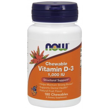 Vitamin D-3, 1000 IU (Chewable) - 180 chewables