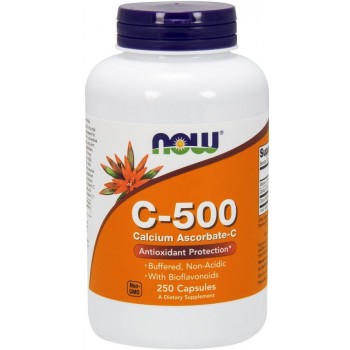 Vitamin C-500 Calcium Ascorbate-C - 250 caps