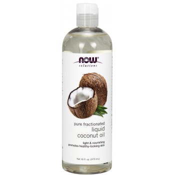 Coconut Oil, Liquid Pure Fractionated - 473 ml.