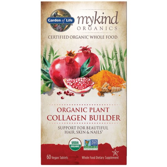 Mykind Organics Organic Plant Collagen Builder - 60 vegan tabs