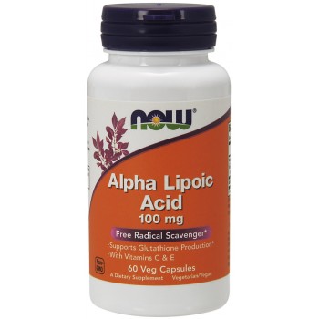 Alpha Lipoic Acid with Vitamins C & E,  100mg - 60 vcaps