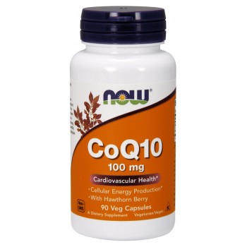CoQ10 with Hawthorn Berry, 100mg - 90 vcaps
