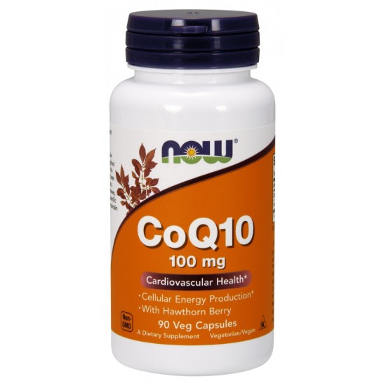 CoQ10 with Hawthorn Berry, 100mg - 90 vcaps
