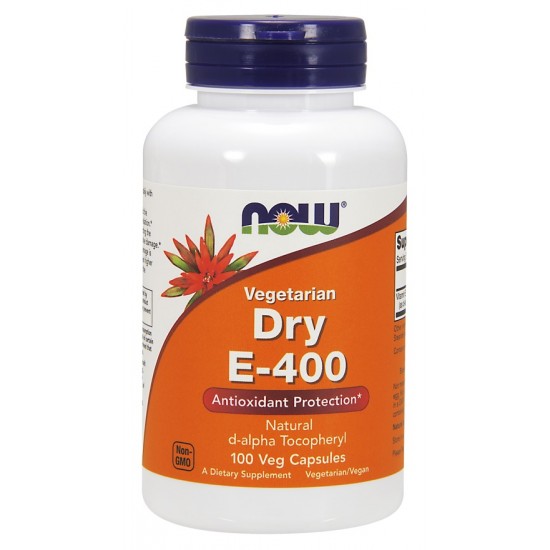 Vitamin E-400 Dry, Vegetarian - 100 vcaps