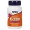 Vitaminas E-200 - natūralus (mišrūs tokoferoliai) - 100 minkštųjų kapsulių
