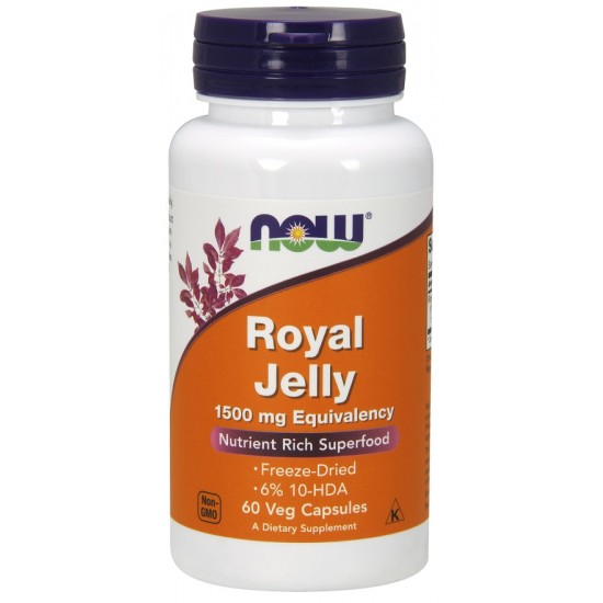 Royal Jelly, 1500mg Equivalency - 60 vcaps