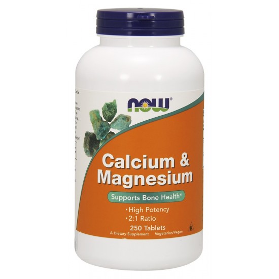Calcium & Magnesium - 250 tablets
