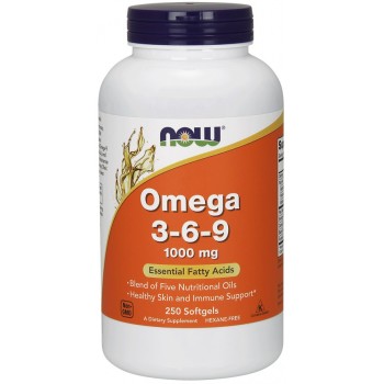 Omega 3-6-9, 1000 mg - 250 minkštųjų kapsulių