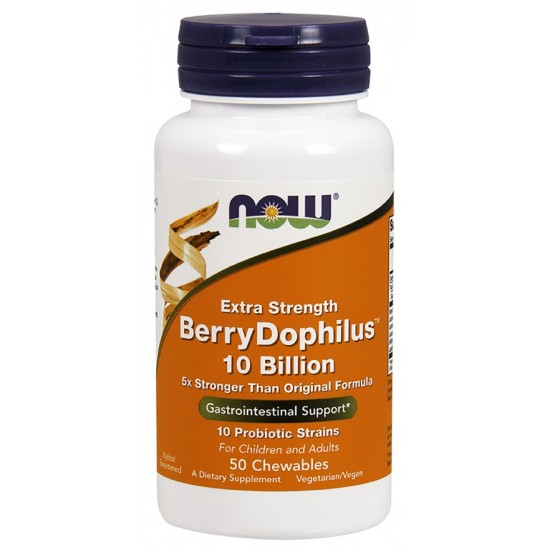 BerryDophilus, 10 Billion (Extra Strength) - 50 chewables