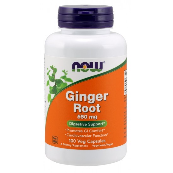 Ginger Root, 550mg - 100 vcaps