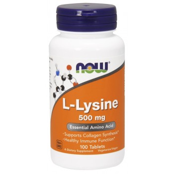 L-Lysine, 500mg - 100 tablets