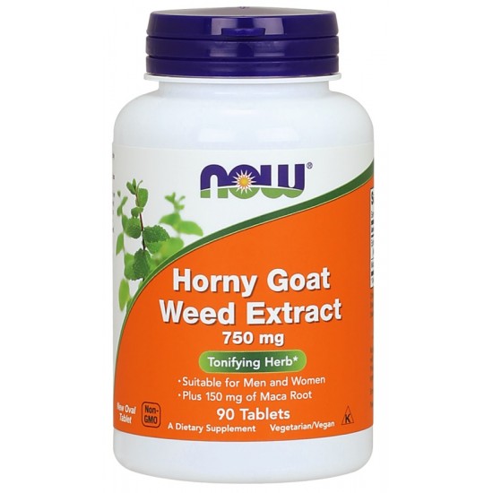 Horny Goat Weed Extract, 750mg - 90 tablets
