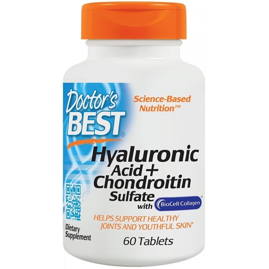 Hyaluronic Acid + Chondroitin Sulfate with BioCell Collagen - 60 tabs