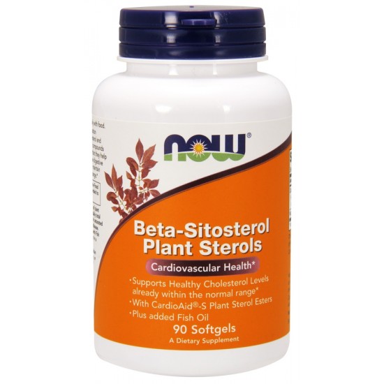 Beta-Sitosterol Plant Sterols - 90 softgels