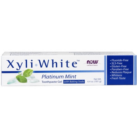 XyliWhite, Platinum Mint Toothpaste Gel w/Baking Soda - 181g