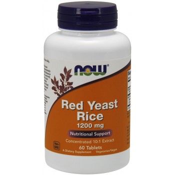 Red Yeast Rice Concentrated 10:1 Extract, 1200mg - 60 tablets