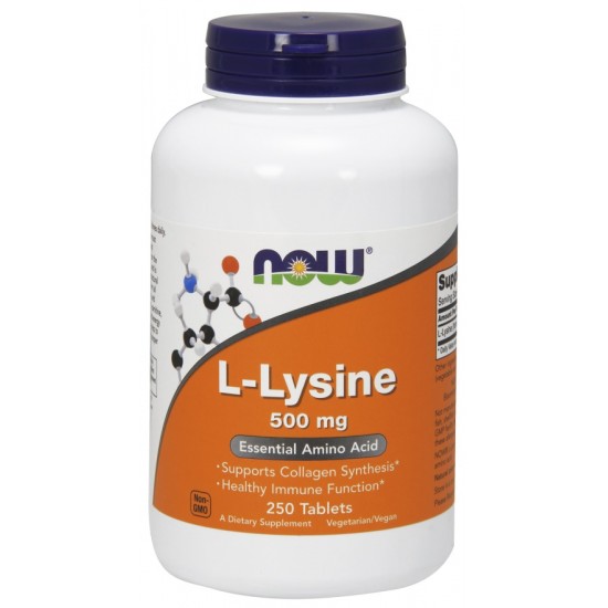 L-Lysine, 500mg - 250 tablets