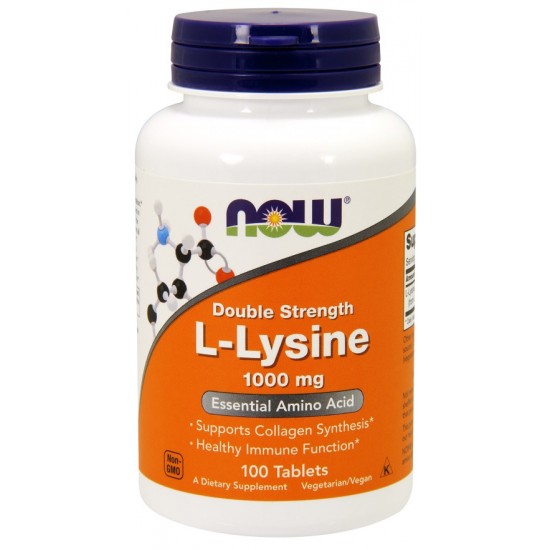 L-Lysine, 1000mg - 100 tabs