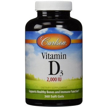 Vitamin D3, 2000 IU - 360 softgels