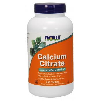 Calcium Citrate with Minerals & Vitamin D-2 - 250 tabs