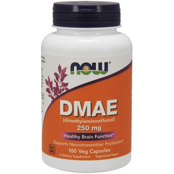 DMAE (dimetilaminoetanols), 250 mg - 100 v-kapsulas