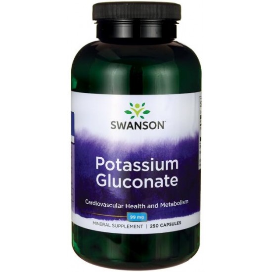 Potassium Gluconate, 99mg - 250 caps