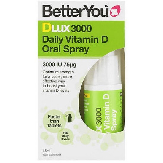 D3000, Daily Vitamin D Oral Spray - 15 ml.