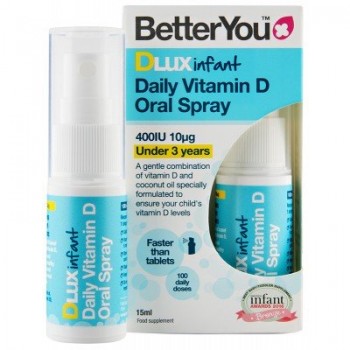 DLux Infant Daily Vitamin D Oral Spray - 15 ml.