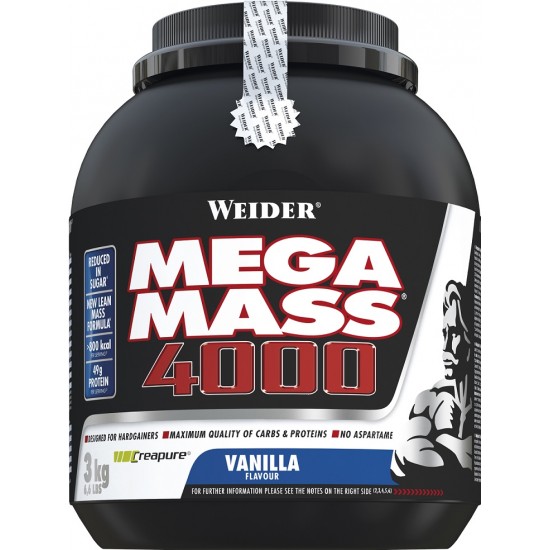 Mega Mass 4000, Chocolate - 3000g