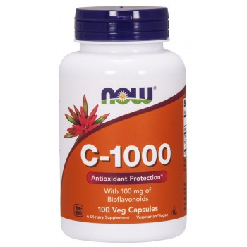 Vitamin C-1000 with 100mg Bioflavonoids - 100 vcaps