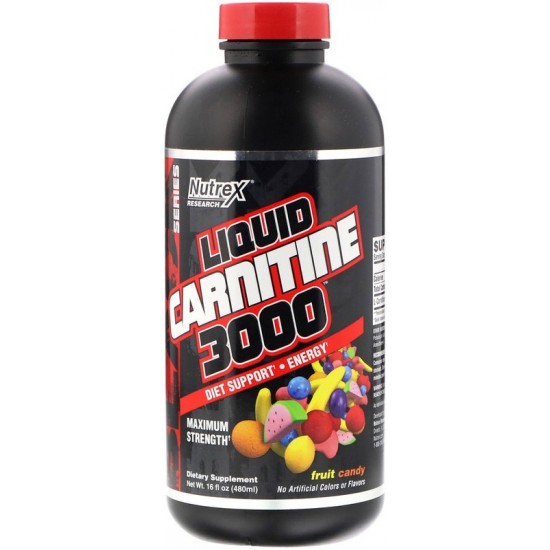 Liquid Carnitine 3000, Cherry Lime - 480 ml.
