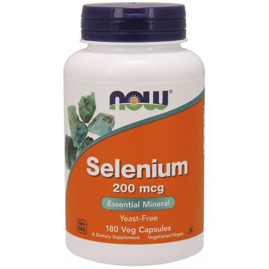 Selenium, 200mcg - 180 vcaps