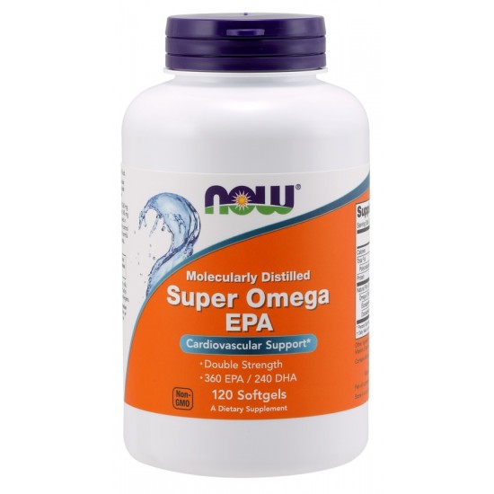 Super Omega EPA Molecularly Distilled - 120 softgels