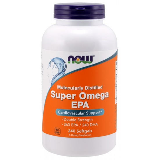 Super Omega EPA Molecularly Distilled - 240 softgels
