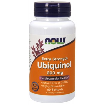 Ubiquinol, 200 mg - 60 capsules molles