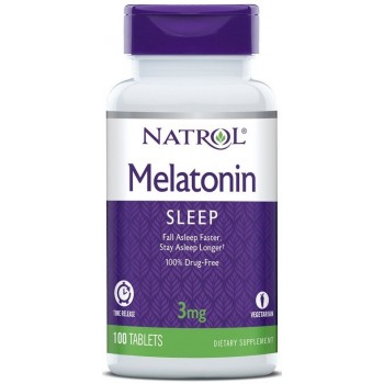 Melatonin Time Release, 3mg - 100 tabs