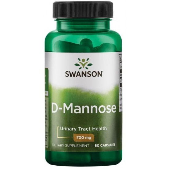 D-Mannose, 700mg - 60 caps