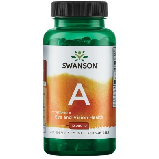 Vitamin A, 10 000 IU - 250 softgels