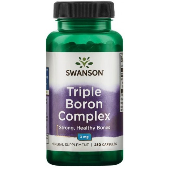 Triple Boron Complex, 3mg - 250 caps