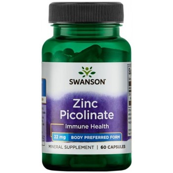 Zinc Picolinate Body Preferred Form, 22mg - 60 caps