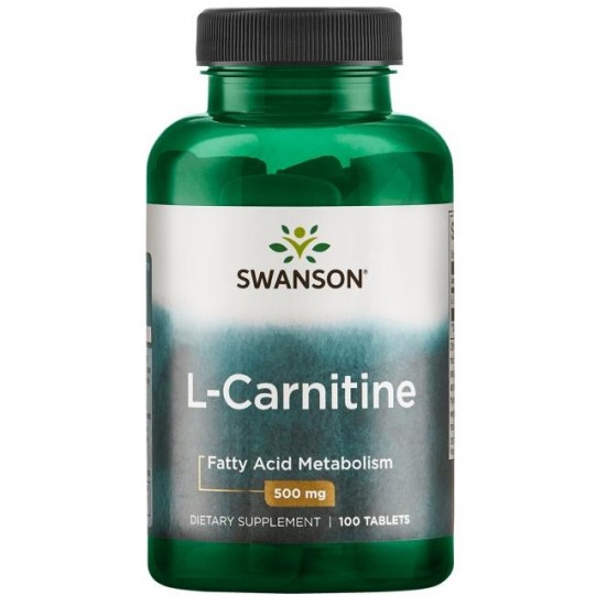 L-Carnitine, 500mg - 100 tabs