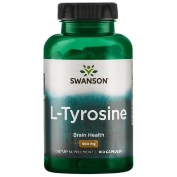 L-Tyrosine, 500mg - 100 caps